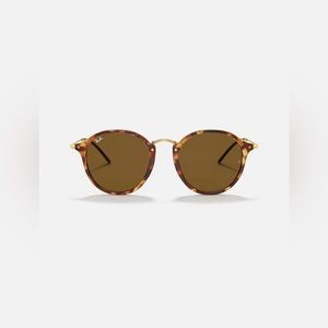 Ray-Bans Round Fleck Women’s Sunglasses